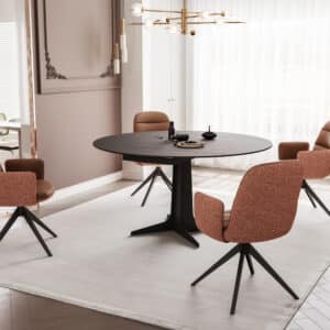 HERA SWIVEL TOP DINING TABLE